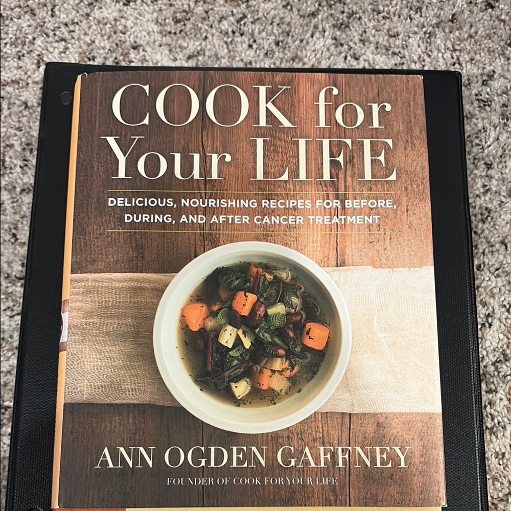 Cook for Your Life Cookbook by Ann Ogden Gaffney - Brown Cover